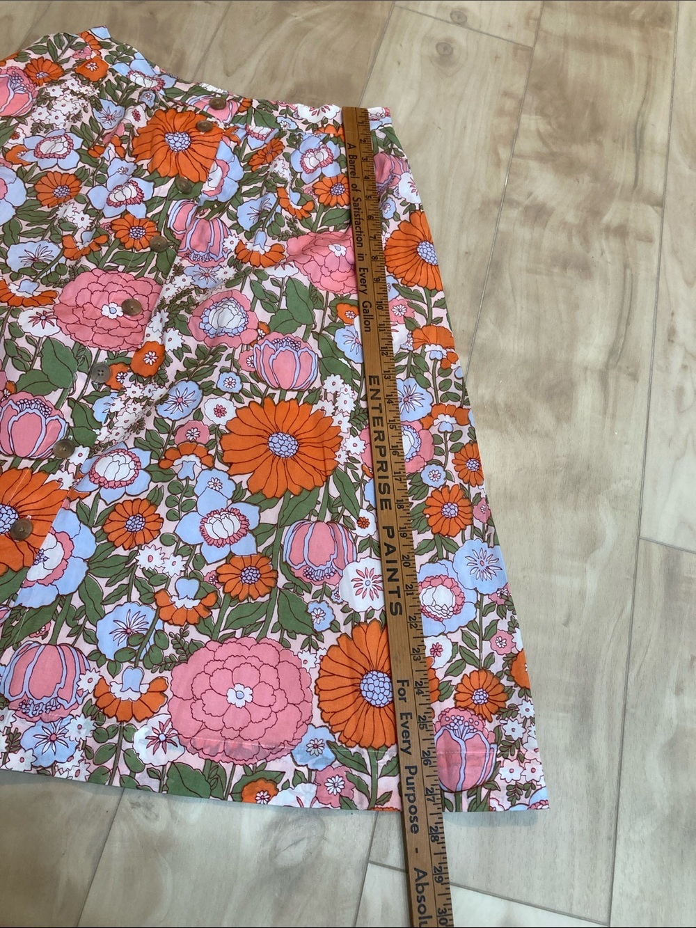 Talbots 100% cotton skirt - Picture 5 of 10